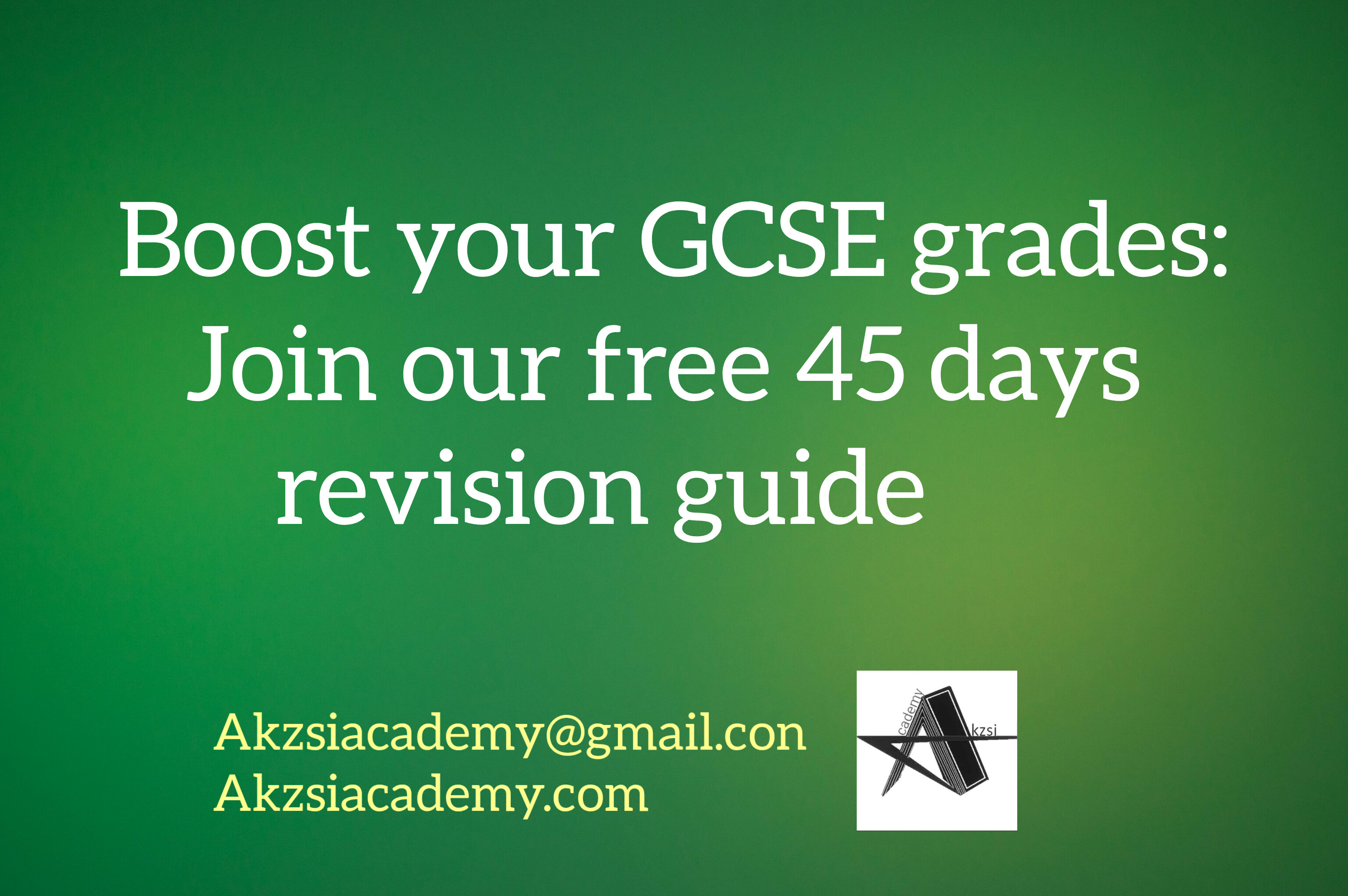 Achieve grade 9 in gcse for free and ace your mocks by our 45 days plan